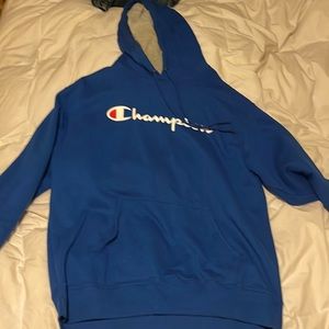 Mens champion hoodie size Large